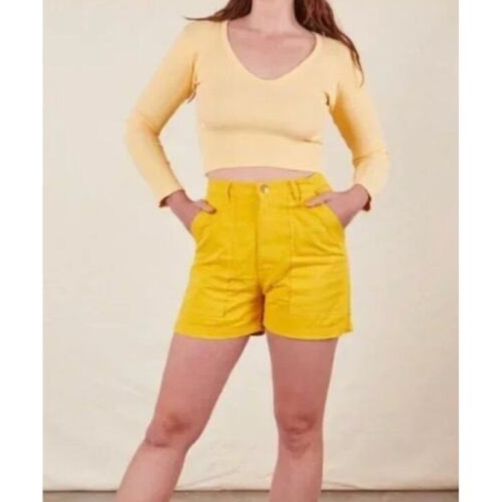 Big Bud Press | Classic Work Shorts | Golden Yellow